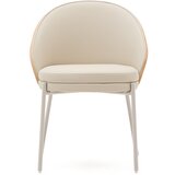 Kave Home Kremno bel jedilni stol Eamy – | Shoptok.si