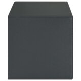 vidaXL Varnostna omara s ključavnico Temno siva 20x31x20 cm Jeklo | Shoptok.si