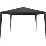 Šator za zabave 3 x 3 m PE antracit | shoptok.hr