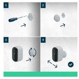 ARLO Essential (Gen.2) VMK3350-100EUS set treh 2K zunanjih IP kamer + treh solarnih polnilnikov, (21022729) Cene