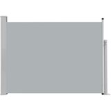 vidaXL Zložljiva stranska tenda za teraso 120x500 cm siva | Shoptok.si