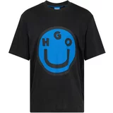 Hugo Blue Majica 'Nimper' plava / crna