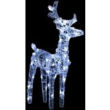  Božićni sobovi i saonice 240 LED žarulja akrilni | shoptok.hr