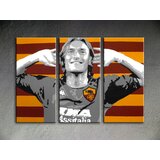  Ročno izdelana slika POP Art Francesco Totti 3-delna (pop art) | Shoptok.si
