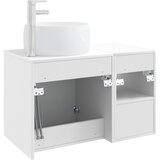  Set namještaja za kupaonicu 2 kom. Bijela visokog sjaja 49,5 x 44,5 x 80 cm | shoptok.hr