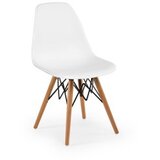 Hanah home Eos-V - Ivory White Ivory White Chair Set (2 Pieces) Cene