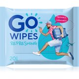 GOWipes Refreshing osvježavajuće vlažne maramice 20 kom | shoptok.hr