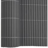  Vrtna ograda dvostrana siva 1,8x3 m PVC | shoptok.hr