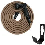 Set vrtne cevi Deluxe - naravna