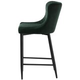 Unique Furniture Zelena baršunasta barska stolica (visine sjedala 77 cm) Ottowa – | shoptok.hr