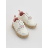 GIRLS` SNEAKERS - krem