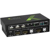 TECHly 2x1 USB HDMI 4Kx2K IDATA KVM-HDMI2U KVM switch Black | shoptok.hr