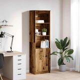vidaXL Visoka komoda boja staro drvo 50x35x180 cm konstruirano drvo | shoptok.hr
