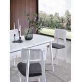 Hanah home milla - white white extendable dining table & chairs set (4 pieces) | ePonuda.com
