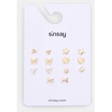 Sinsay Set naušnica s ukrasnim motivima 7 pack | shoptok.hr