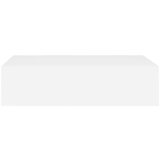 vidaXL Zidna polica s ladicom bijela 40 x 23,5 x 10 cm MDF | shoptok.hr
