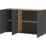Germania Antracitno sivi ormarić u dekoru hrasta 120x76x34 cm Adrano – | shoptok.hr
