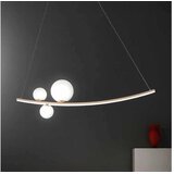  Ondaluce - LED prigušiva luster na sajli ALTALENA LED/48W/230V zlatna/bela | Eponuda.com