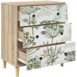  Komoda GOTHA Zeleni uzorak drveta 66 x 36,5 x 75 cm Sonoma | shoptok.hr