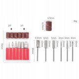 Rosfix Set 12 kosov konic za manikuro (6 rezkalnikov + 6 nastavkov), (21656481) | Shoptok.si