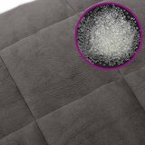  Teška deka siva 200x200 cm 13 kg od tkanine | shoptok.hr