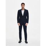 Reserved - Suknjič slim fit - Mornarsko modra | Shoptok.si