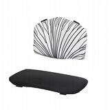 Kinderkraft ENOCK jastuk/navlaka za hranilicu, Black and white | shoptok.hr