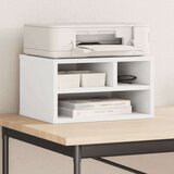 vidaXL Stojalo za tiskalnik belo 40x32x22,5 cm inženirski les | Shoptok.si