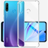 Techsuit Shockproof Clear Silicone prozoren ovitek, odporen na udarce za Huawei P30 Lite / P30 Lite New Edition | Shoptok.si