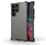 IZMAEL.eu Honeycomb pancirna futrola sa silikonskim okvirom za Samsung Galaxy S23 Ultra - Crna | shoptok.hr