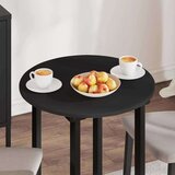 vidaXL Nepremična površina Črna 60 x 60 x 1.5 cm Konstruiran les | Shoptok.si