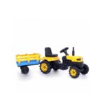 Traktor igračka decu sa prikolicom 958 žuti cene