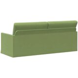 SOFA za 3 osobe Svijetlo zelena 190 x 81 x 82 cm Baršun - Svijetlo zelena 180 cm | shoptok.hr