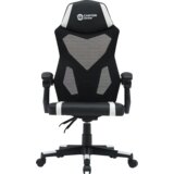  Gaming chair Flow MCH01 Mesh Black White cene