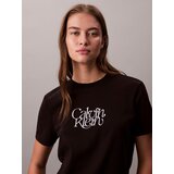 Calvin Klein Jeans Majica črna / bela | Shoptok.si