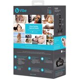 b-Vibe vibracijski analni čep triplet, crni | shoptok.hr