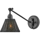  Hinkley HK-ARTI-1W-BK-BR - Zidna spot svetiljka ARTI 1xE27/60W/230V crna | Eponuda.com