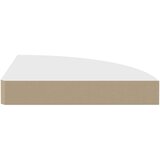 vidaXL Kotne police 2 kosa bele 25x25x3,8 cm MDF | Shoptok.si