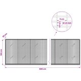  Gabion s žicom debljine 3,5 mm i mrežom 5x2,5 cm 600x20x100 cm | shoptok.hr