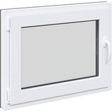  Prozor za podrum RISOR 80 x 70 cm PVC i staklo Antracit | shoptok.hr