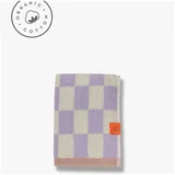 Svijetlo žuto-ljubičasti ručnik od organskog pamuka 50x90 cm Retro -
