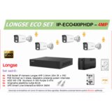 Longse IP POE SET IP-ECO4XIPHDP – 4MP + UPS | Eponuda.ba