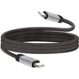 LINQ Kabel USB-C na USB-C 4A Hitro polnjenje 80W iz pletenega najlona 1,2m, Črna, (5000220164) Cene