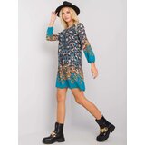 Och Bella Dress-TW-SK-BI-2667-2.92P-Sea | shoptok.hr