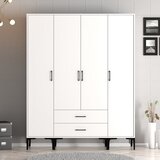 Hanah home Ormar Kumsal STS 160x47,5x201cm Bijeli | Eponuda.ba