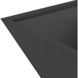 Metalna sadilica Crna Metal 40 x 40 x 15 cm Izdržljiva | shoptok.hr