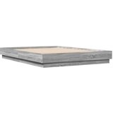  Okvir za krevet boja hrasta 150x200 cm od konstruiranog drva | shoptok.hr