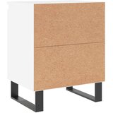  Noćni ormarići 2 kom bijeli 40 x 30 x 50 cm konstruirano drvo | shoptok.hr