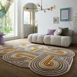 Flair Rugs Zeleni ručno rađen vunen tepih 140x200 cm Spiral Shaped – | shoptok.hr