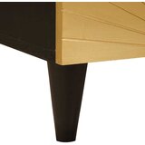  Noćni ormar 2 kom. Crna i zlatna 40 x 33 x 46 cm | shoptok.hr